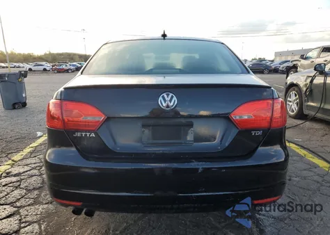 2012 Volkswagen Jetta Tdi из США, поврежденный, VIN 3VWLL7AJ4CM319372